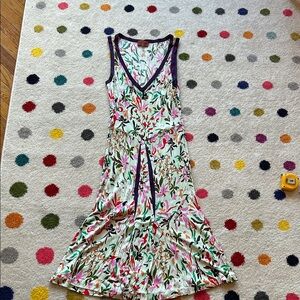 Missoni Multicolor Floral Pattern Dress